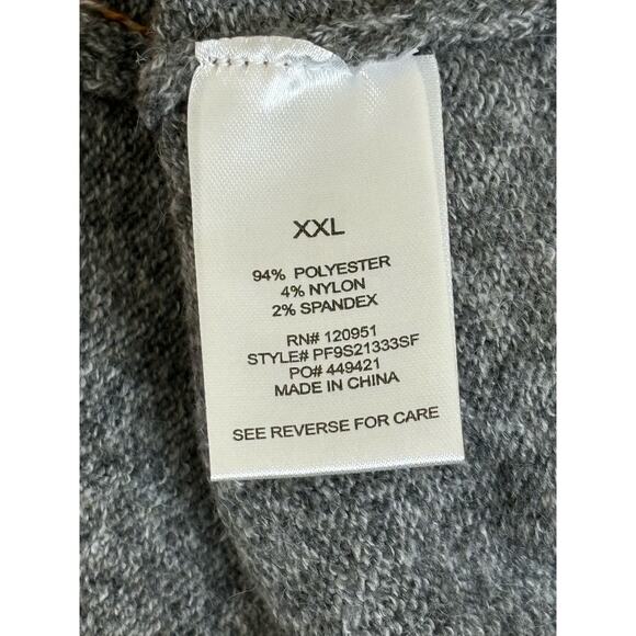 Pinque Design Studio Rust Stone Combo Color Black Pullover Sweater NEW Size XXL - Picture 6 of 10